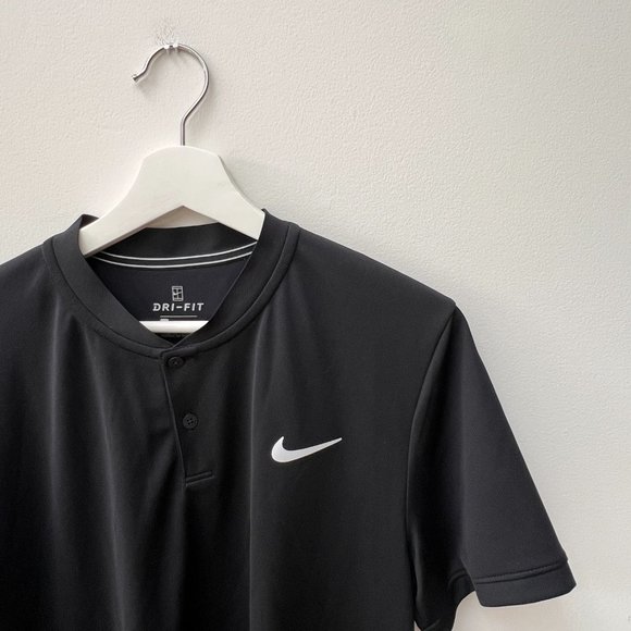 Nike Dry Fit Button Golf Shirt Large - Picture 3 of 4